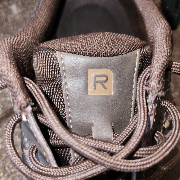 Men's Rockport Dark Brown Leather Lace Up Shoes Size 10.5 Casual Comfort - Picture 7 of 7